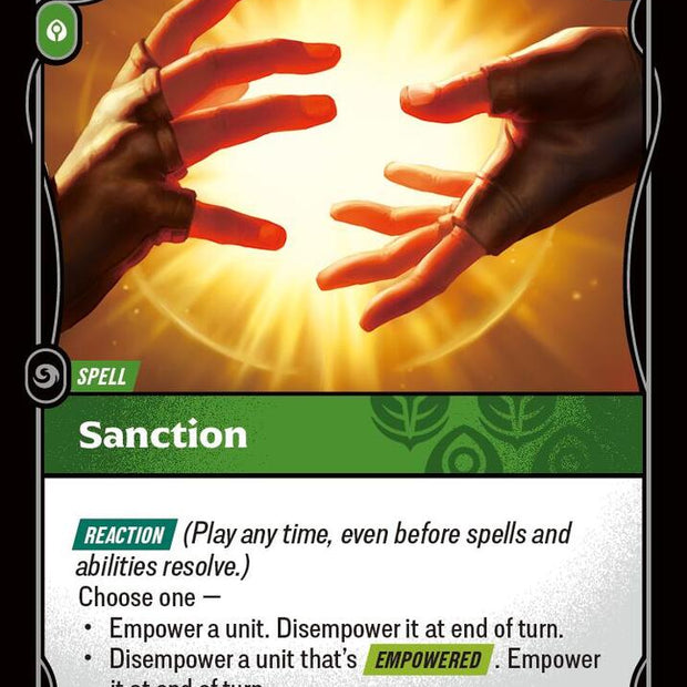 Sanction 035/166 (Vendetta) 