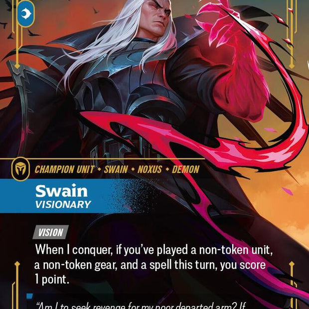 Swain - Visionary 173/166 (Vendetta)  - Foil