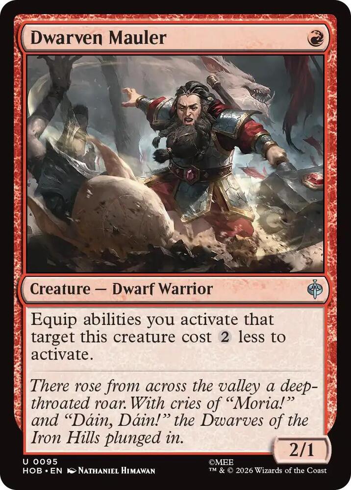 Dwarven Mauler 95 (The Hobbit)  - Foil