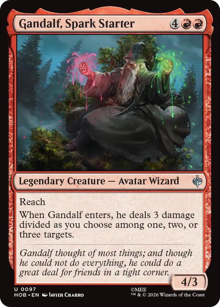 Gandalf, Spark Starter 97 (The Hobbit)  - Foil