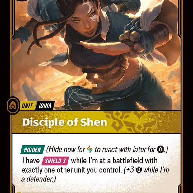 Disciple of Shen 117/166 (Vendetta) 
