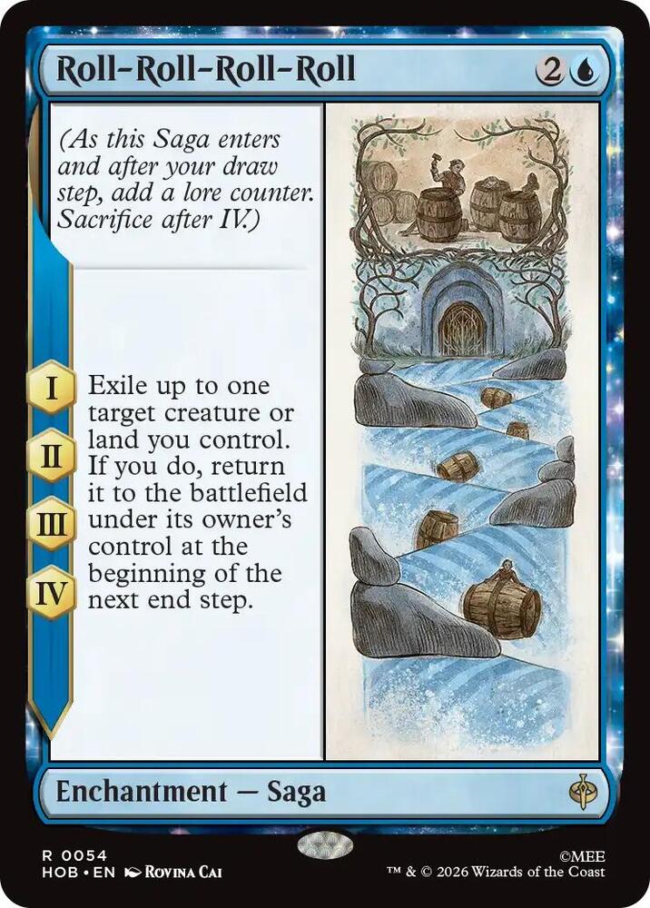 Roll-Roll-Roll-Roll 54 (The Hobbit)  - Foil