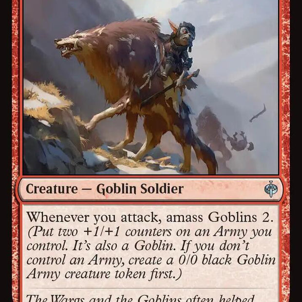 Misty Mountains Raider 105 (The Hobbit)  - Foil