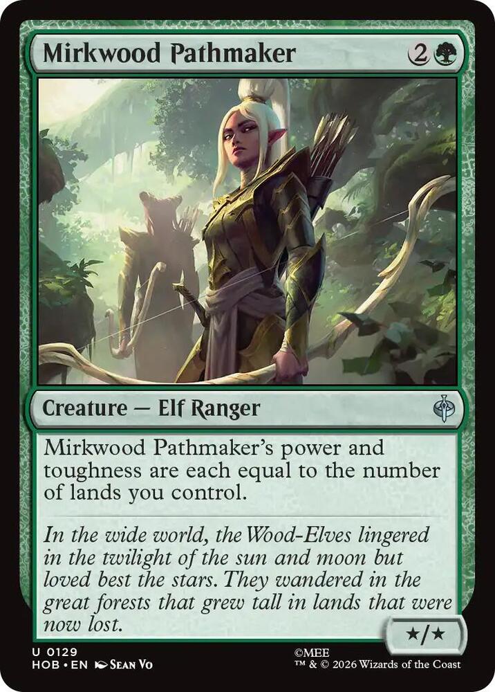 Mirkwood Pathmaker 129 (The Hobbit)  - Foil