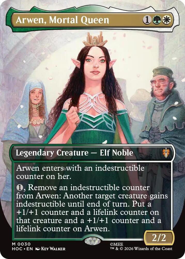 Arwen, Mortal Queen 30 (The Hobbit: Eternal-Legal)  - Borderless