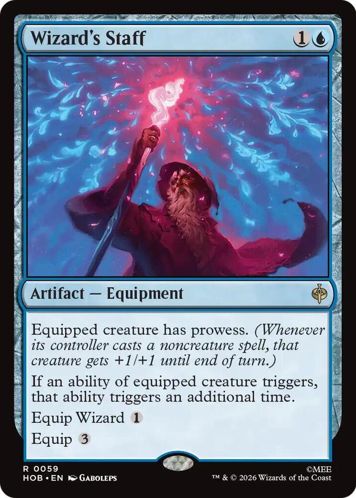 Wizard's Staff 59 (The Hobbit)  - Foil