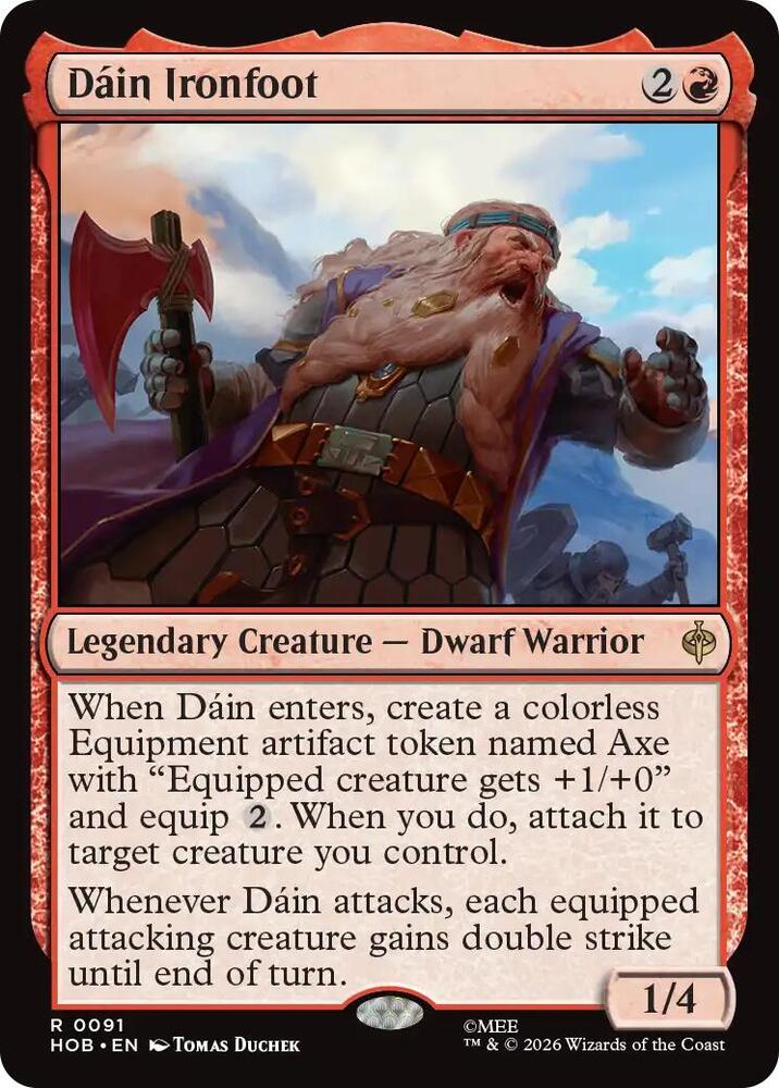 Dain Ironfoot 91 (The Hobbit)  - Foil