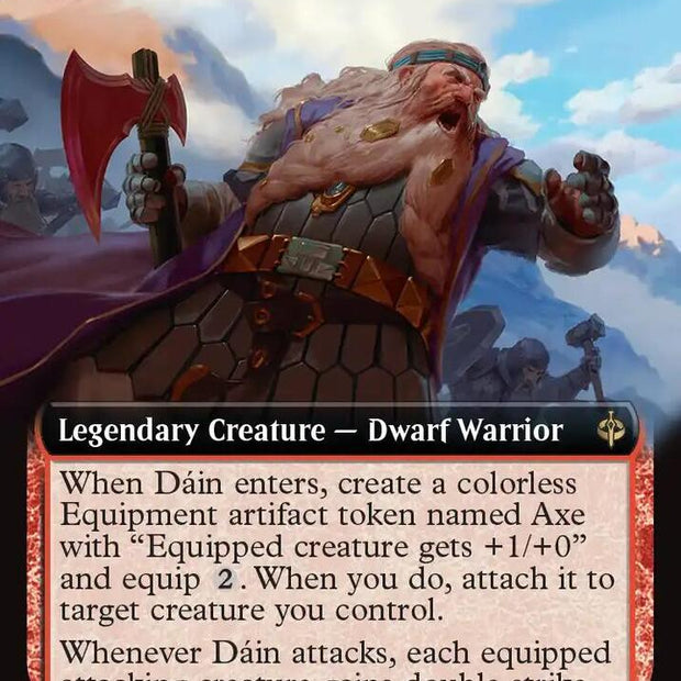 Dain Ironfoot 302 (The Hobbit)  - Extended Art