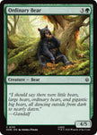 Ordinary Bear 133 (The Hobbit)  - Foil