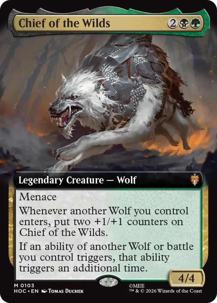 Chief of the Wilds 103 (The Hobbit: Eternal-Legal)  - Extended Art
