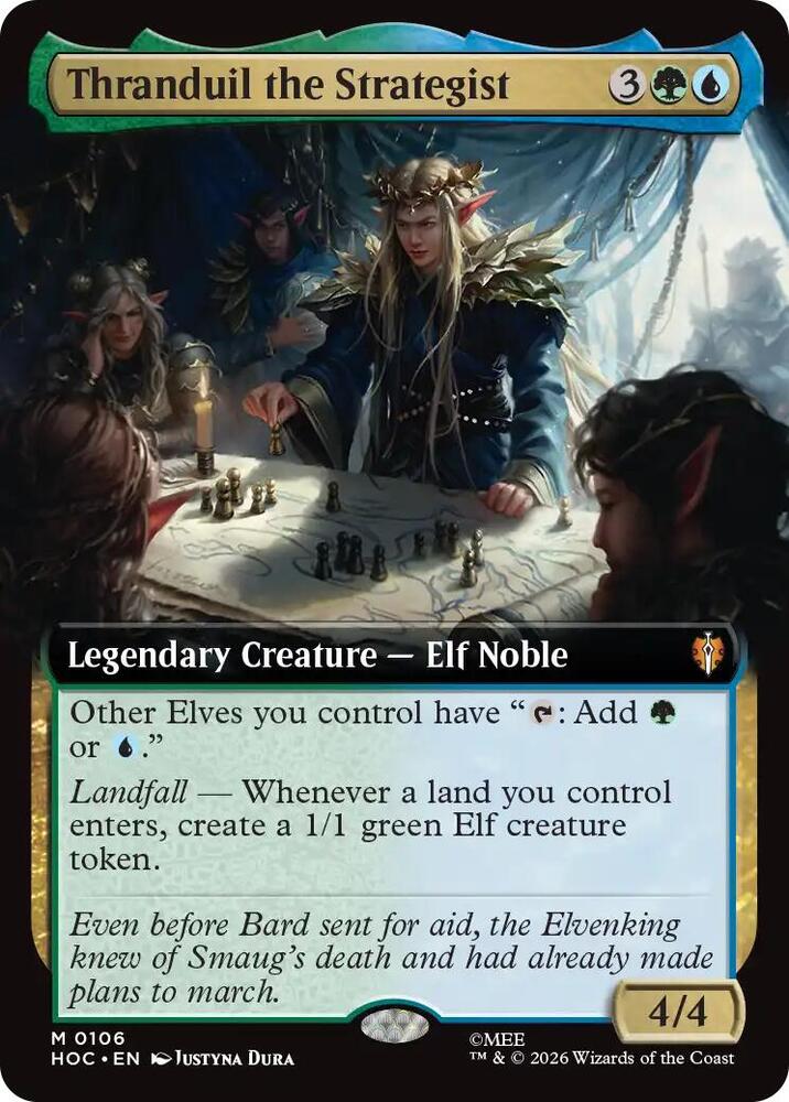 Thranduil the Strategist 106 (The Hobbit: Eternal-Legal)  - Extended Art