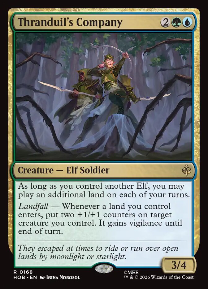 Thranduil's Company 168 (The Hobbit)  - Foil