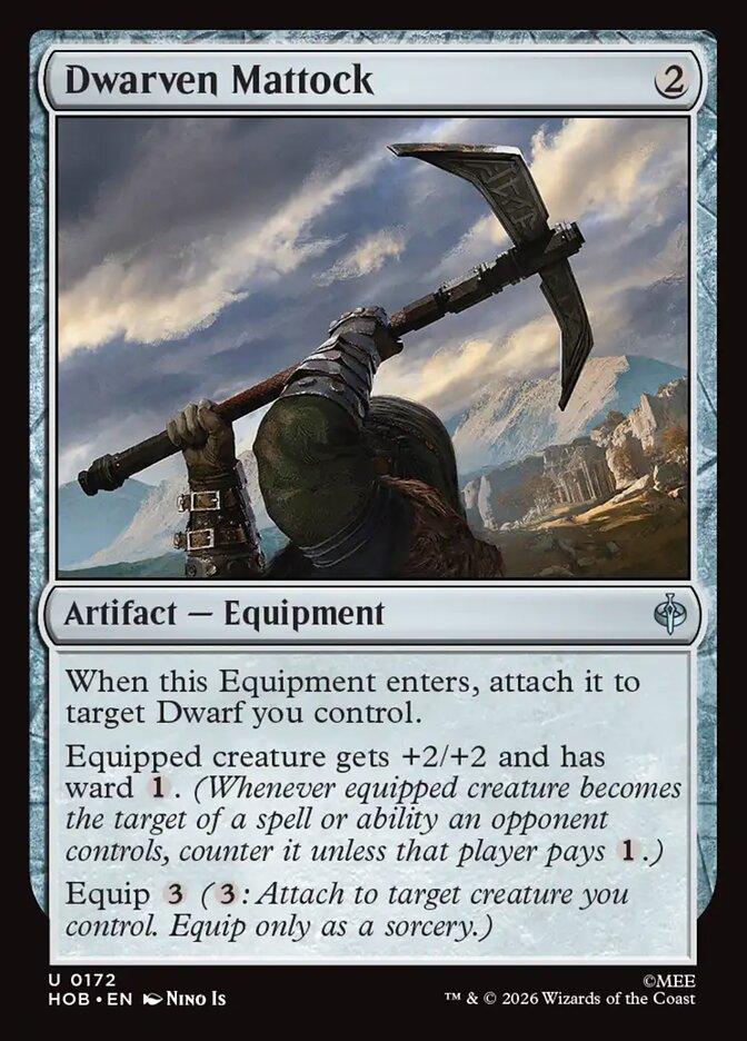 Dwarven Mattock 172 (The Hobbit) 