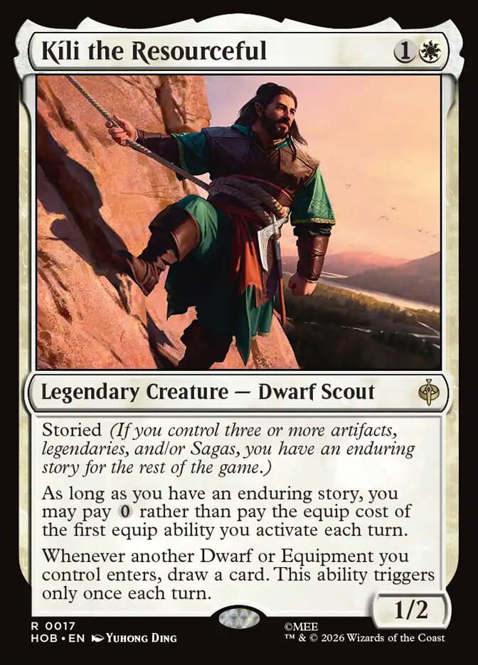 Kíli the Resourceful 17 (The Hobbit)  - Foil