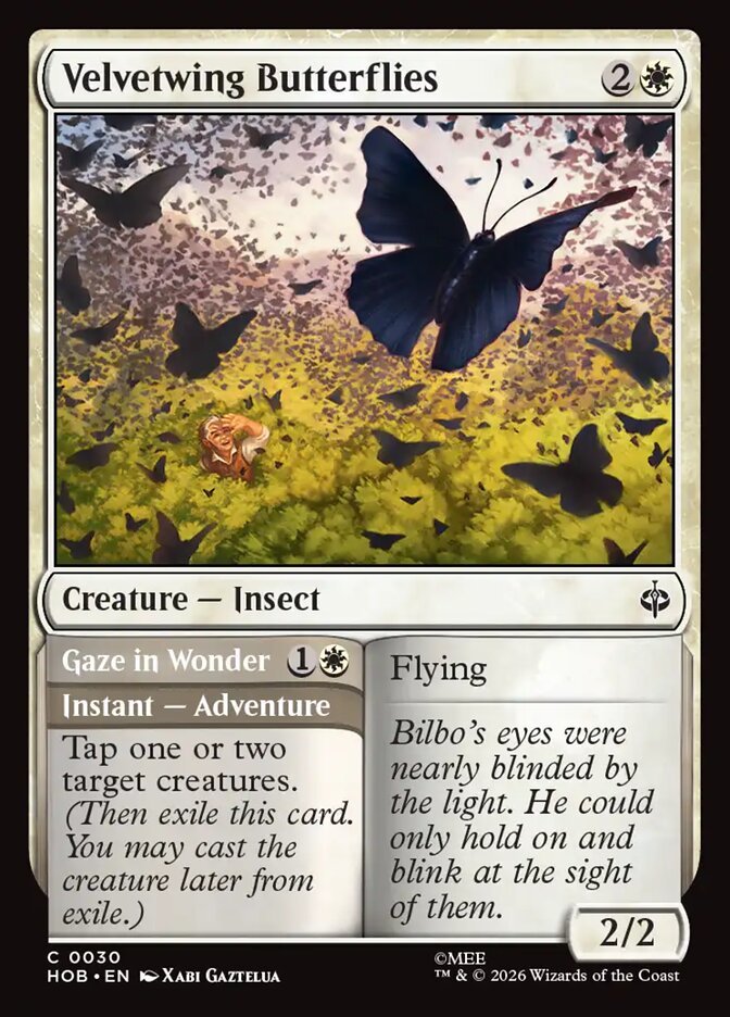 Velvetwing Butterflies // Gaze in Wonder 30 (The Hobbit) 