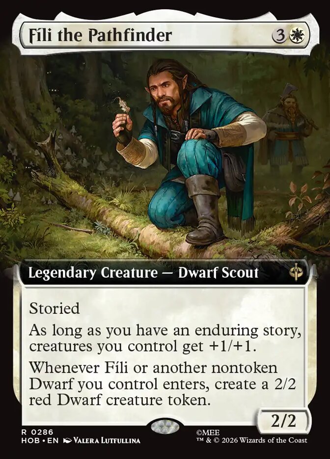 Fíli the Pathfinder 286 (The Hobbit)  - Extended Art
