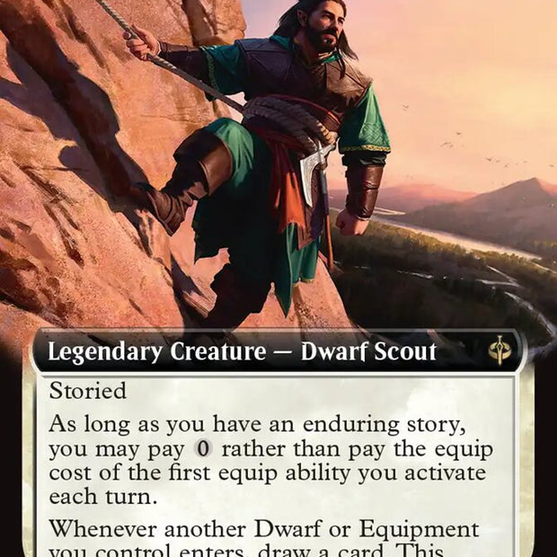 Kíli the Resourceful 287 (The Hobbit)  - Extended Art