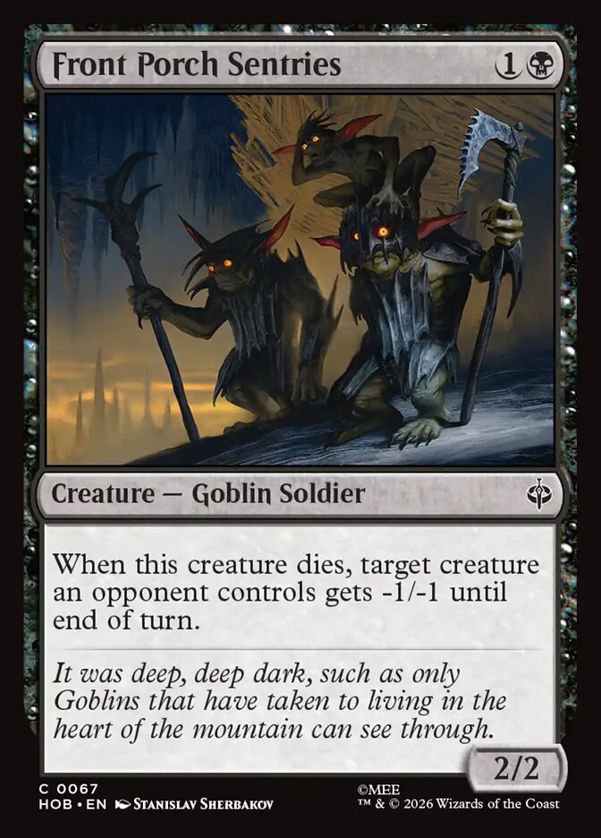 Front Porch Sentries 67 (The Hobbit)  - Foil