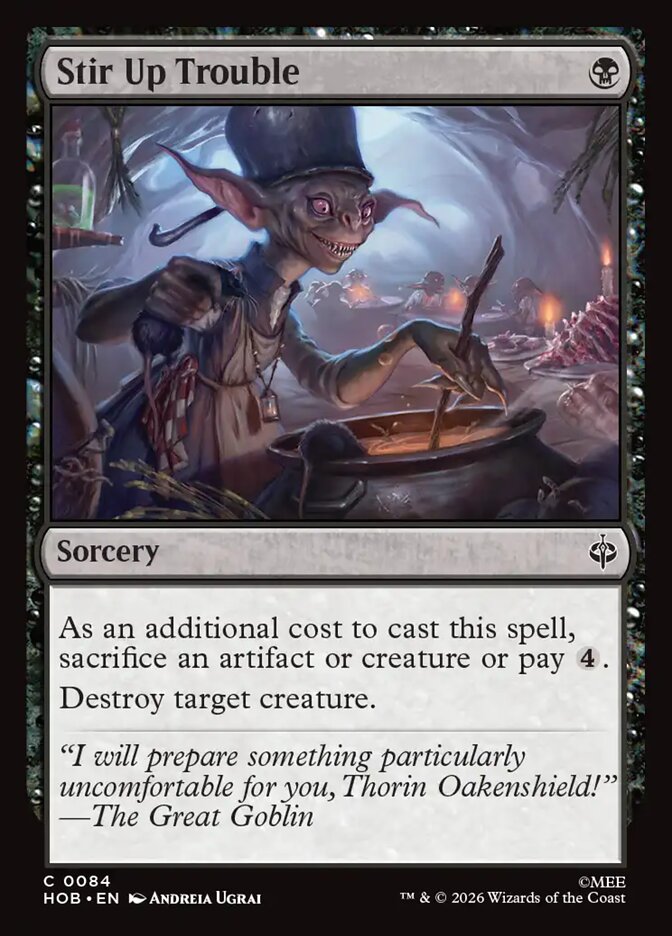 Stir Up Trouble 84 (The Hobbit)  - Foil