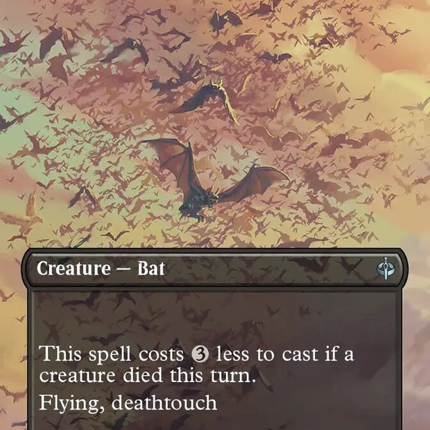 Dreaded Bat-Cloud 206 (The Hobbit)  - Borderless Foil