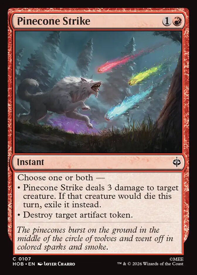 Pinecone Strike 107 (The Hobbit) 