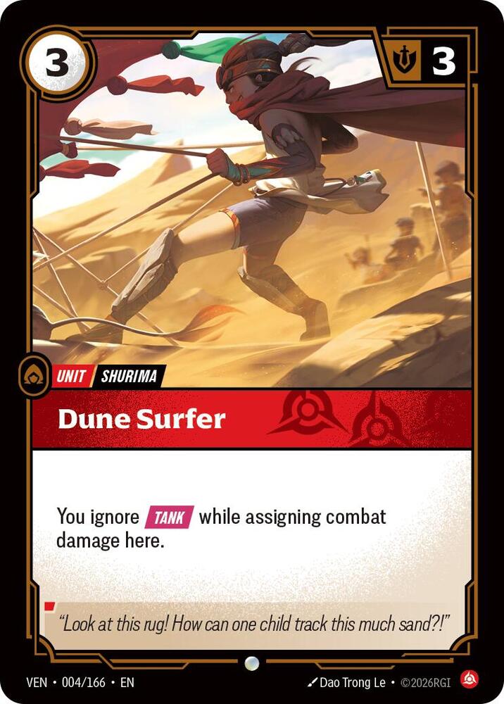 Dune Surfer 004/166 (Vendetta)  - Foil