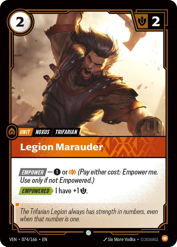 Legion Marauder 074/166 (Vendetta)  - Foil