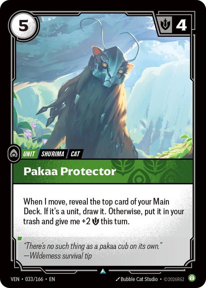 Pakaa Protector 033/166 (Vendetta)  - Foil