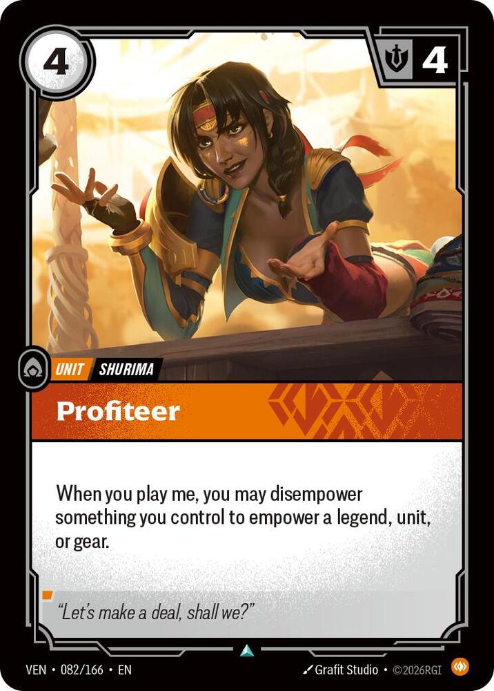 Profiteer 082/166 (Vendetta)  - Foil