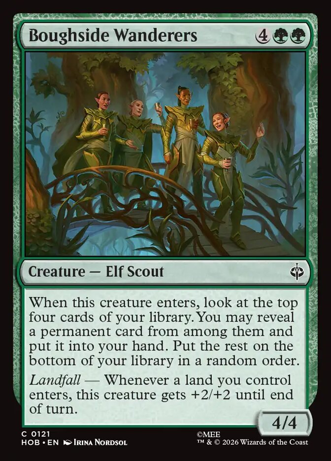 Boughside Wanderers 121 (The Hobbit)  - Foil