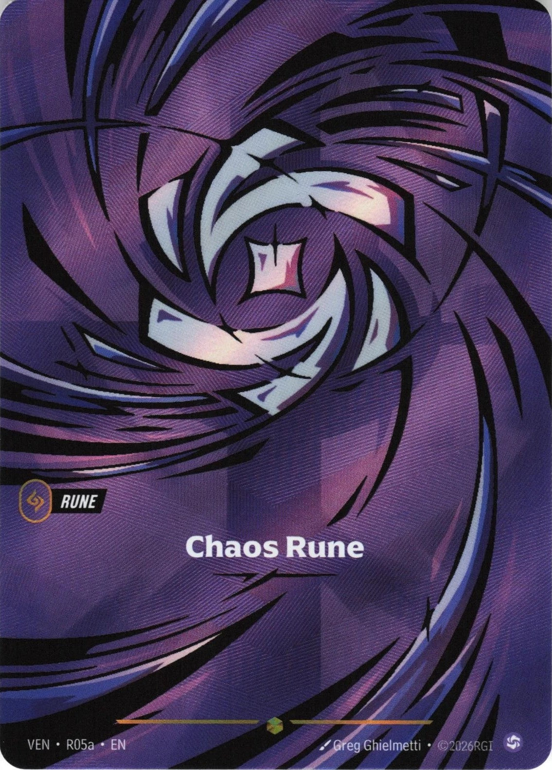 Chaos Rune R05a (Vendetta)  - Foil