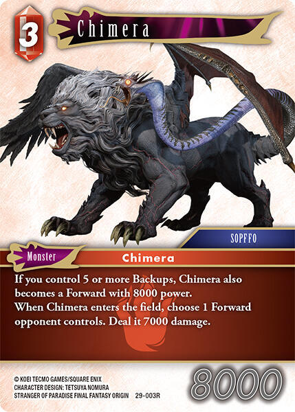 Chimera 29-003R (Blissful Eternity)  - Foil