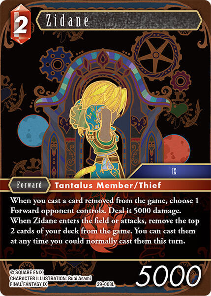 Zidane 29-008L (Blissful Eternity)  - Foil