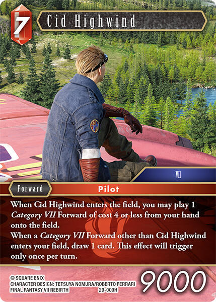 Cid Highwind 29-009H (Blissful Eternity) 