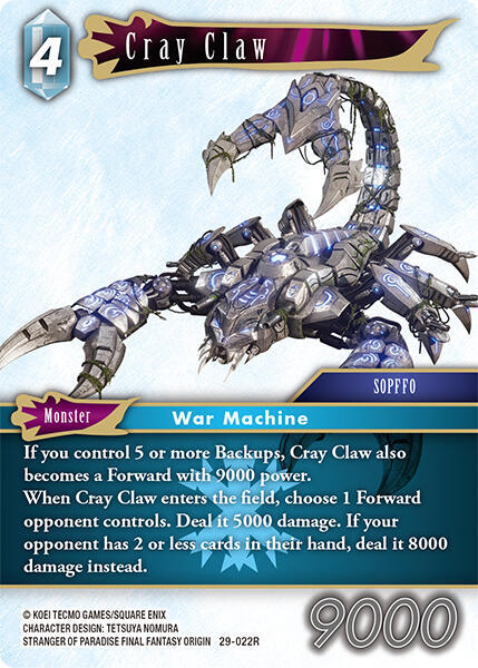 Cray Claw 29-022R (Blissful Eternity)  - Foil