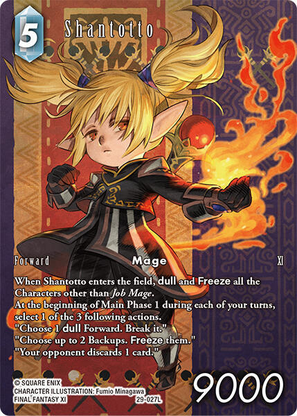 Shantotto Full Art 29-027L (Blissful Eternity)  - Foil
