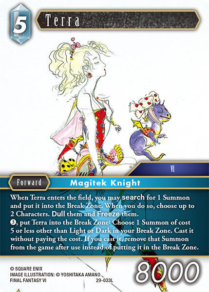 Terra 29-033L (Blissful Eternity)  - Foil