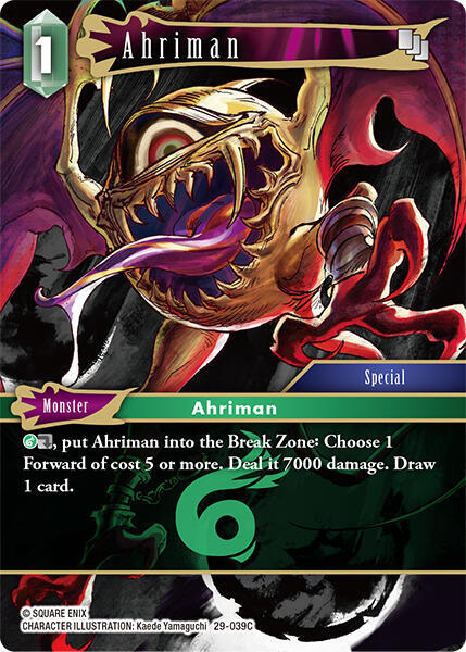Ahriman 29-039C (Blissful Eternity)  - Foil