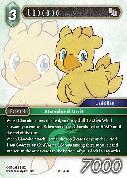 Chocobo 29-050C (Blissful Eternity)  - Foil