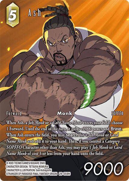 Ash Full Art 29-059H (Blissful Eternity)  - Foil