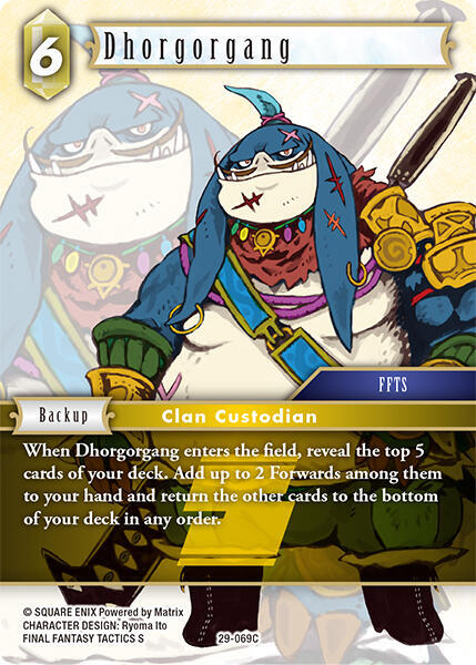 Dhorgorgang 29-069C (Blissful Eternity)  - Foil