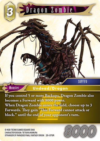 Dragon Zombie 29-070R (Blissful Eternity)  - Foil