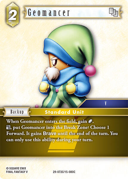 Geomancer 29-072C/15-080C (Blissful Eternity)  - Foil