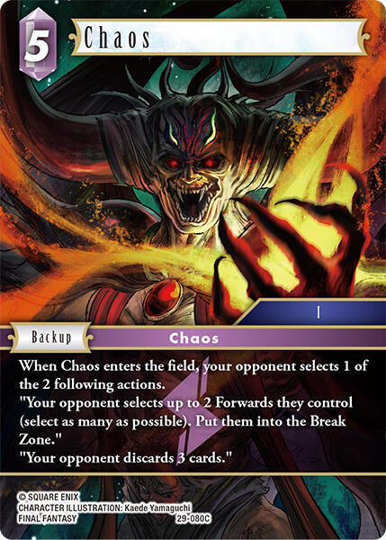 Chaos 29-080C (Blissful Eternity)  - Foil