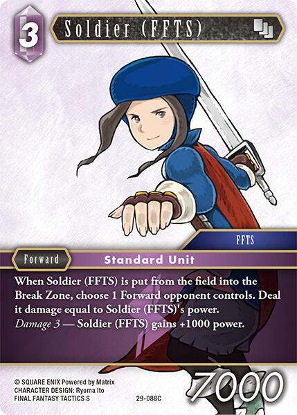Soldier FFTS 29-088C (Blissful Eternity)  - Foil