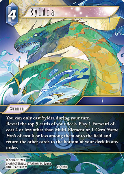 Syldra 29-101H (Blissful Eternity)  - Foil