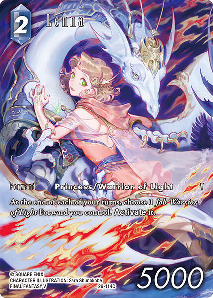 Lenna Full Art 29-114C (Blissful Eternity)  - Foil