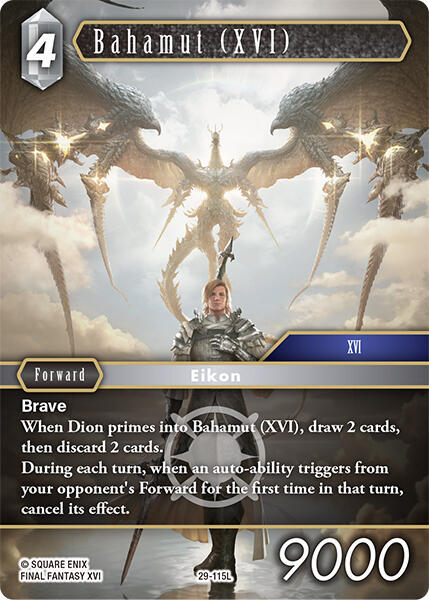 Bahamut XVI 29-115L (Blissful Eternity)  - Foil