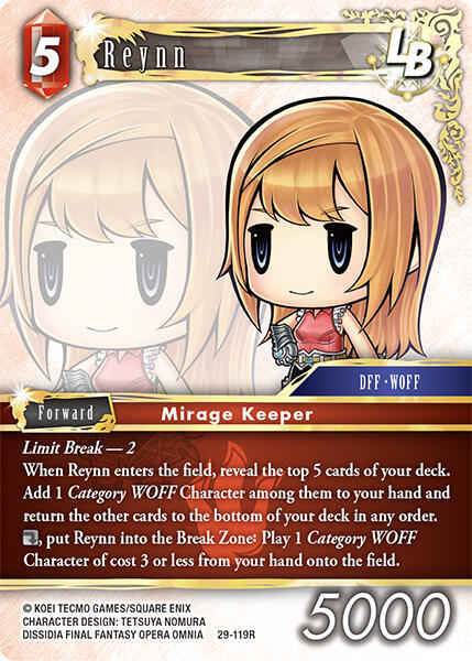Reynn 29-119R (Blissful Eternity)  - Foil
