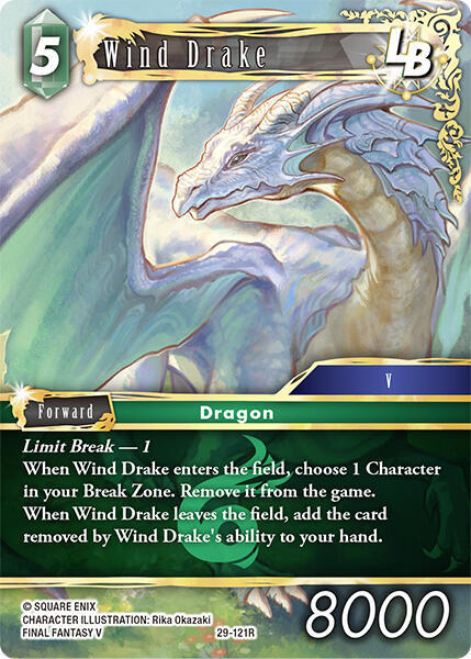 Wind Drake 29-121R (Blissful Eternity)  - Foil